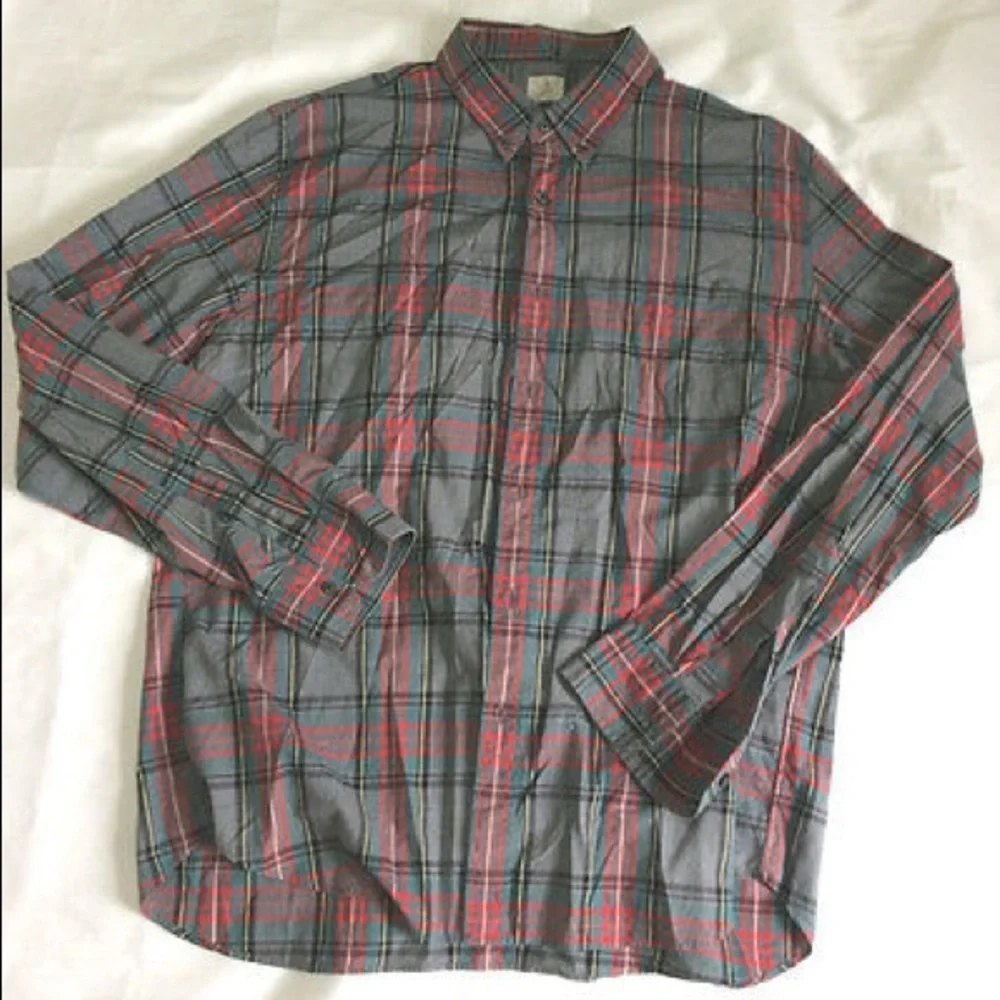 J.Crew shirt front buttons‎ cotton Men`s Sz XL​